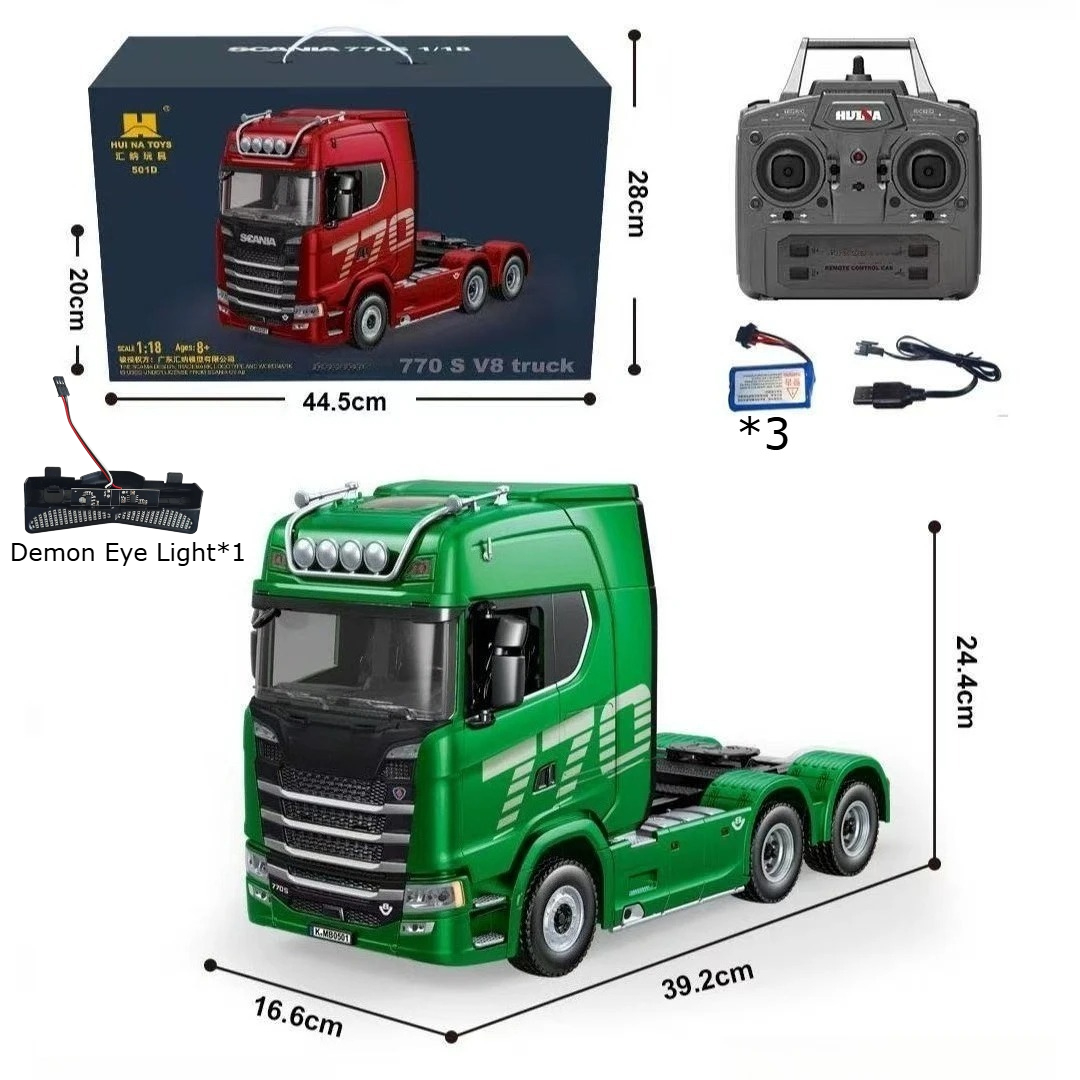 Hobby Rc Van - HUINA 1/18 19CH RC Truck 1501