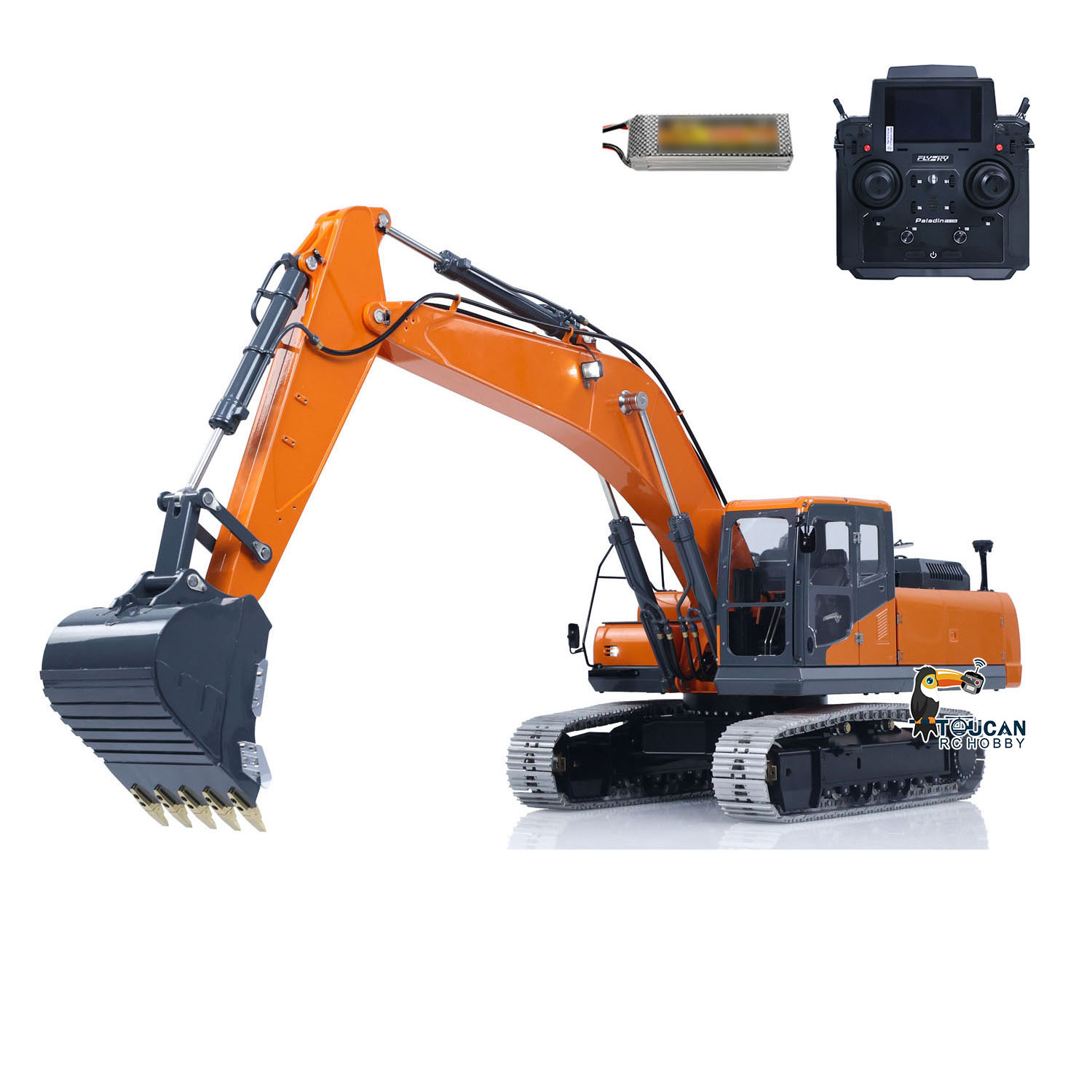 Rc Hobby Excavator - DX350LC LESU 1/14 RC Hydraulic Excavator