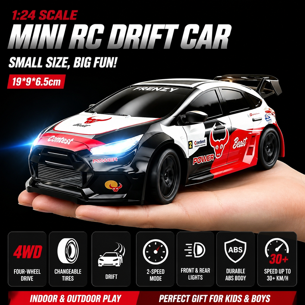 Rc Hobby Grade Truck - 4WD Desktop RC Drift Car Professional