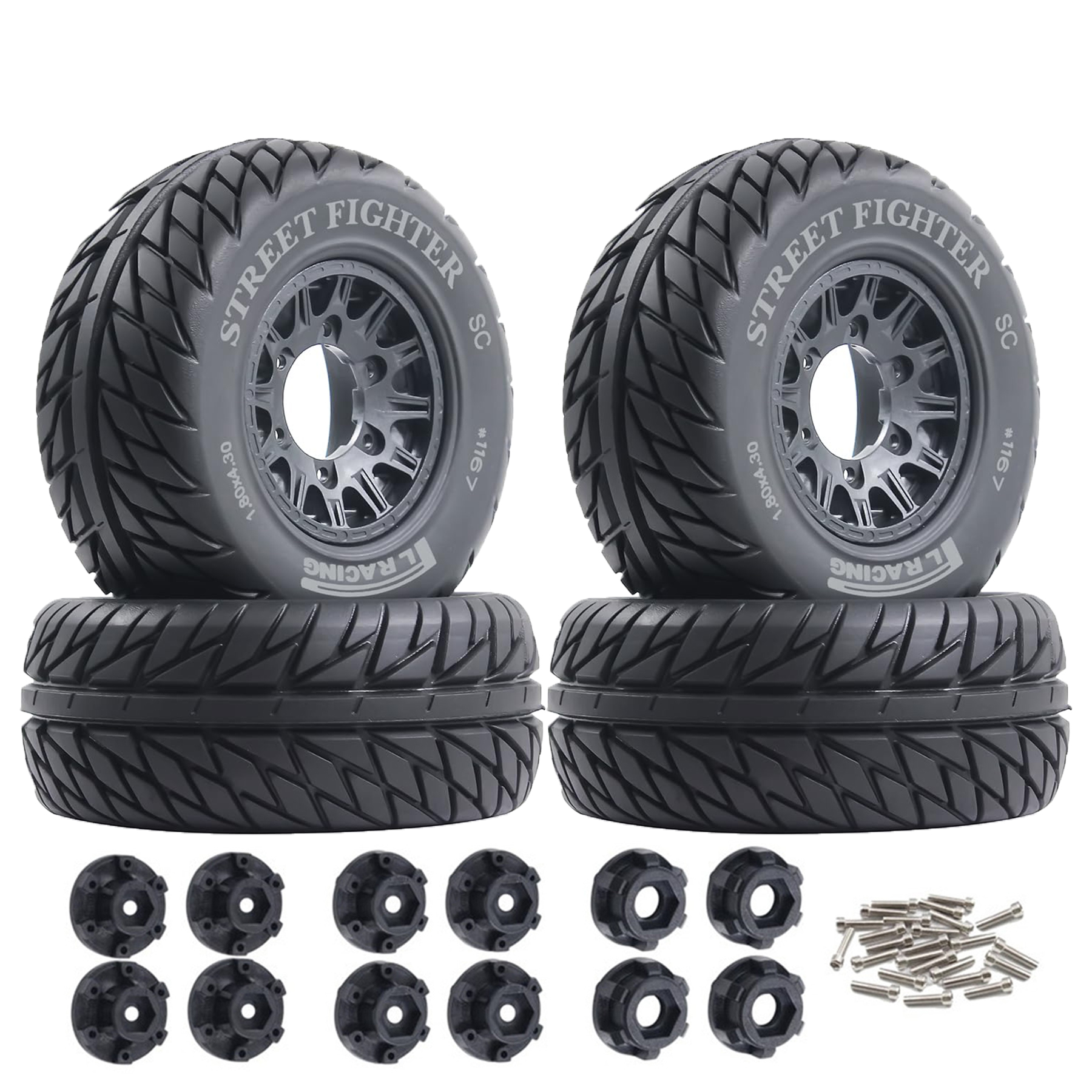 Rc Hobby Grade Truck - 1/10 1/8 RC Truck Tires And
