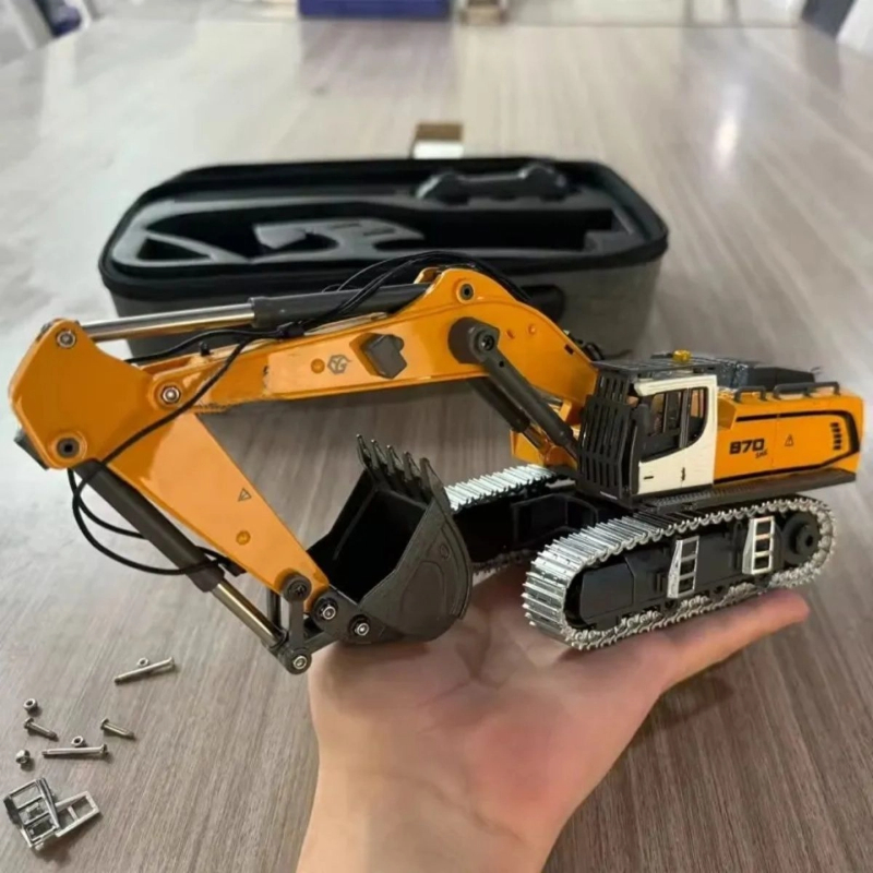 Rc Hobby Excavator - New Optimization Screw Drive Loader Remote