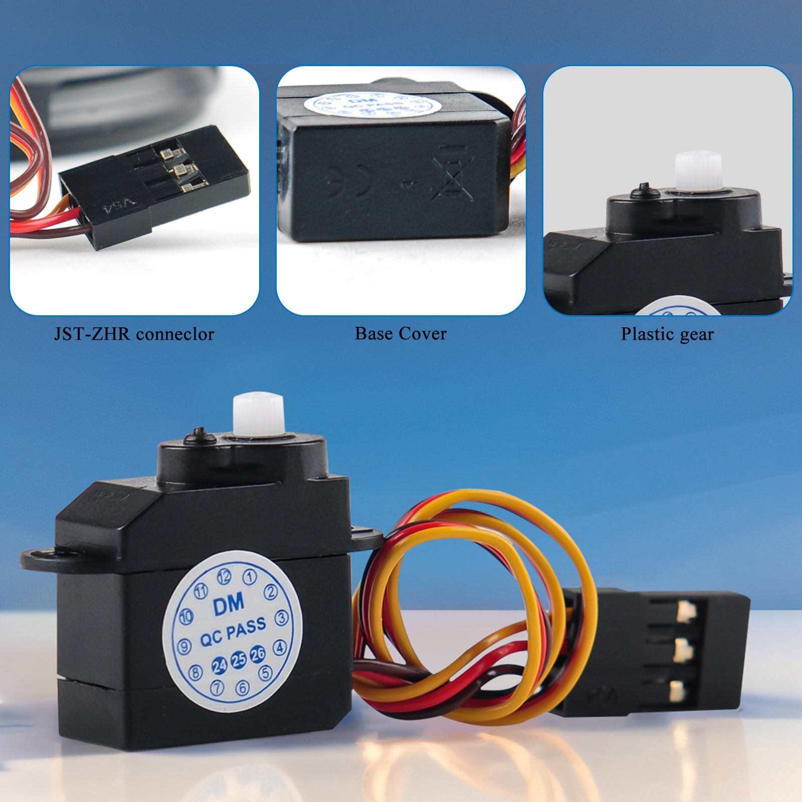 Rc Hobby Motors - DM-S0020 2.1g Mini Micro Servo 180