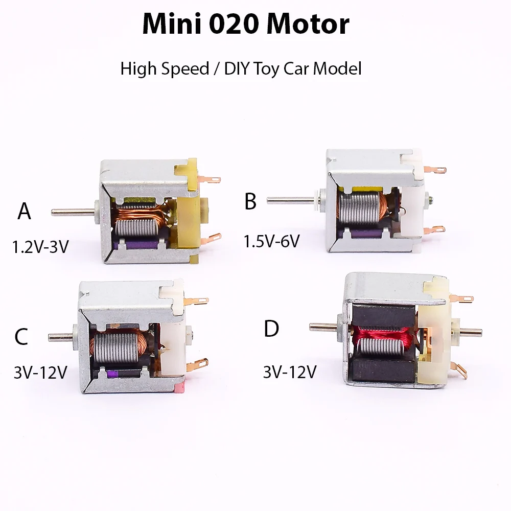 Rc Hobby Explosion - 1PC Mini 020 Bare Square Motor
