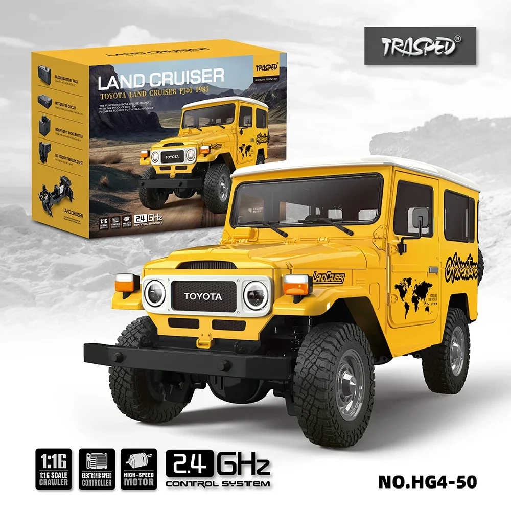 Rc Hobby Plus - 1/16 HG4-50 Toyota FJ40 Remote Control