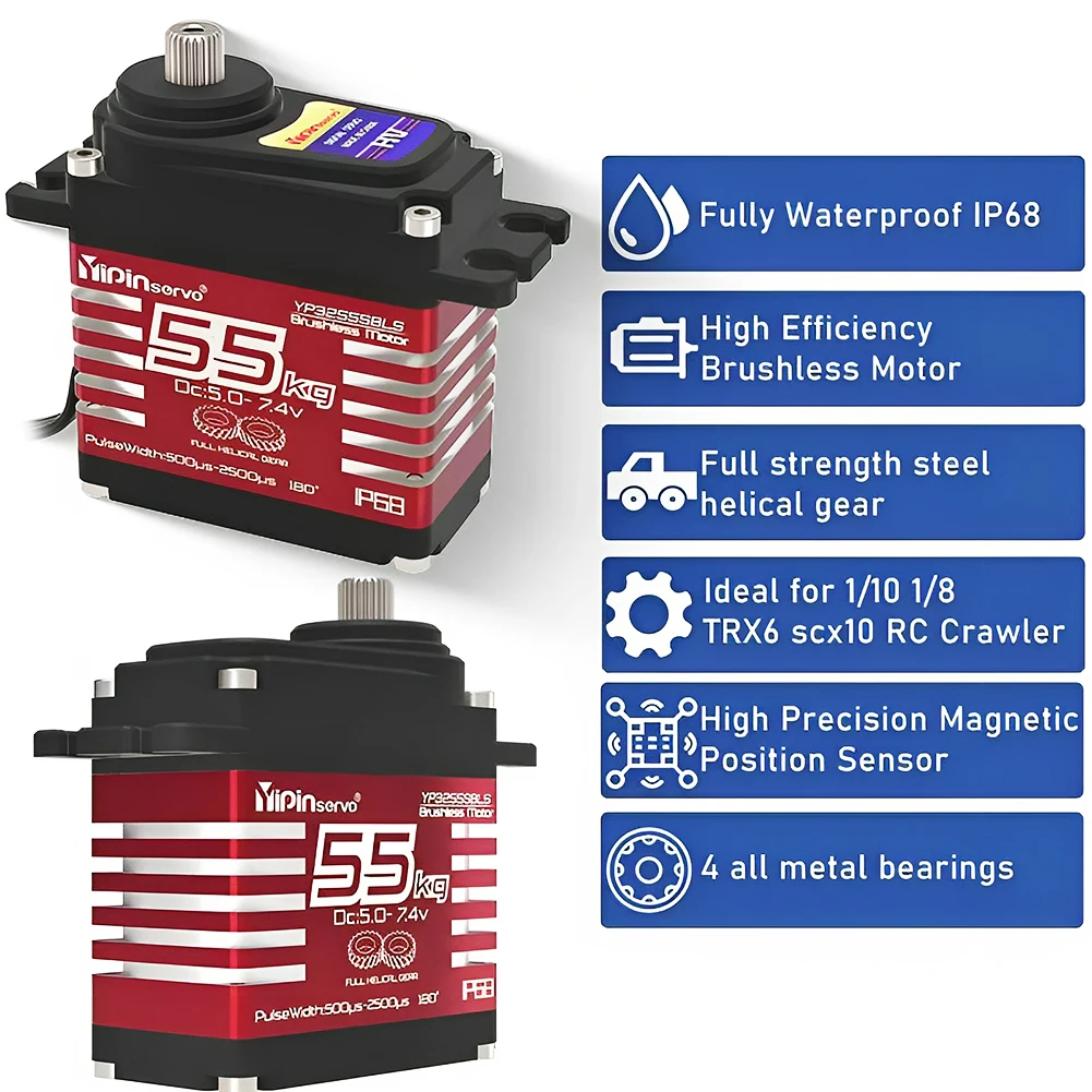 55kg Digital Servo 7.4V 180/27 - Rc Hobby Motors 리뷰 및 가격