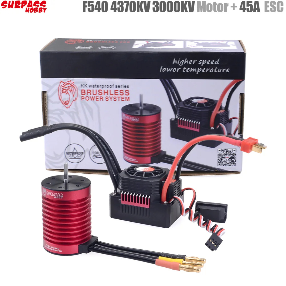 SURPASS HOBBY KK Waterproof Co - Rc Hobby Motors 리뷰 및 가격