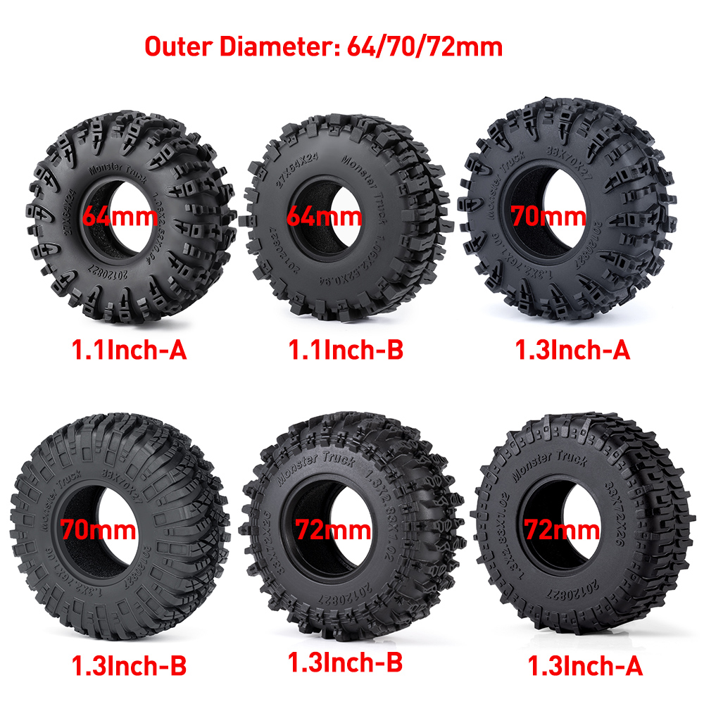 YEAHRUN 4Pcs 1.3