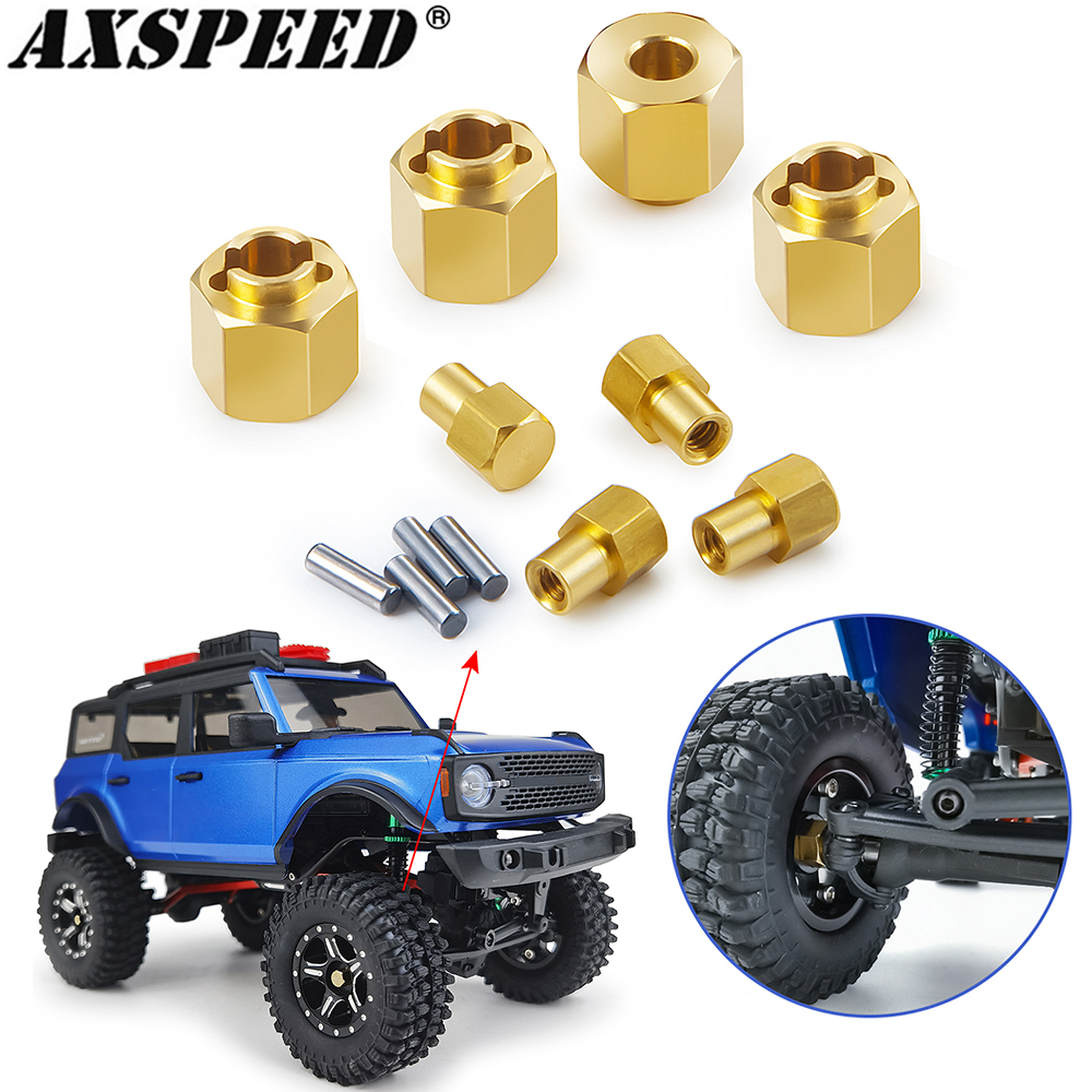 AXSPEED 4PCS Brass Wheel Hex A - Wheel Hex Adapter 리뷰 및 가격