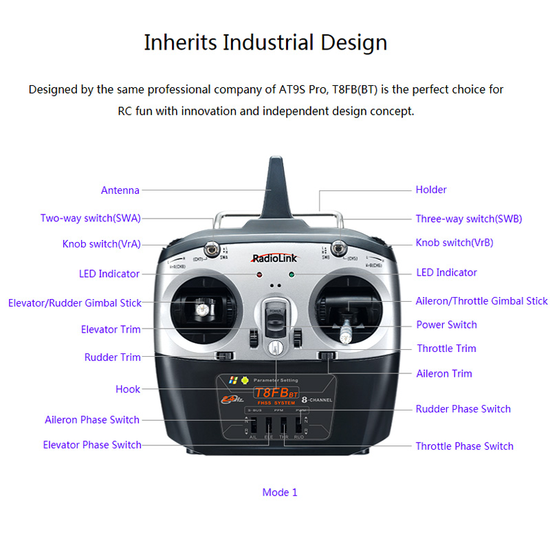 Radiolink T8FB V2 8CH RC Trans - Receiver Sbus 8Ch 리뷰 및 가격
