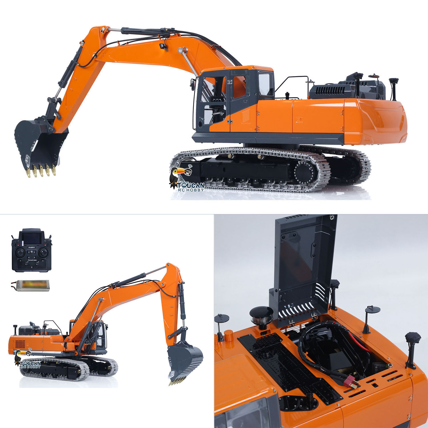 DX350LC LESU 1/14 RC Hydraulic - Rc Hobby Excavator 리뷰 및 가격