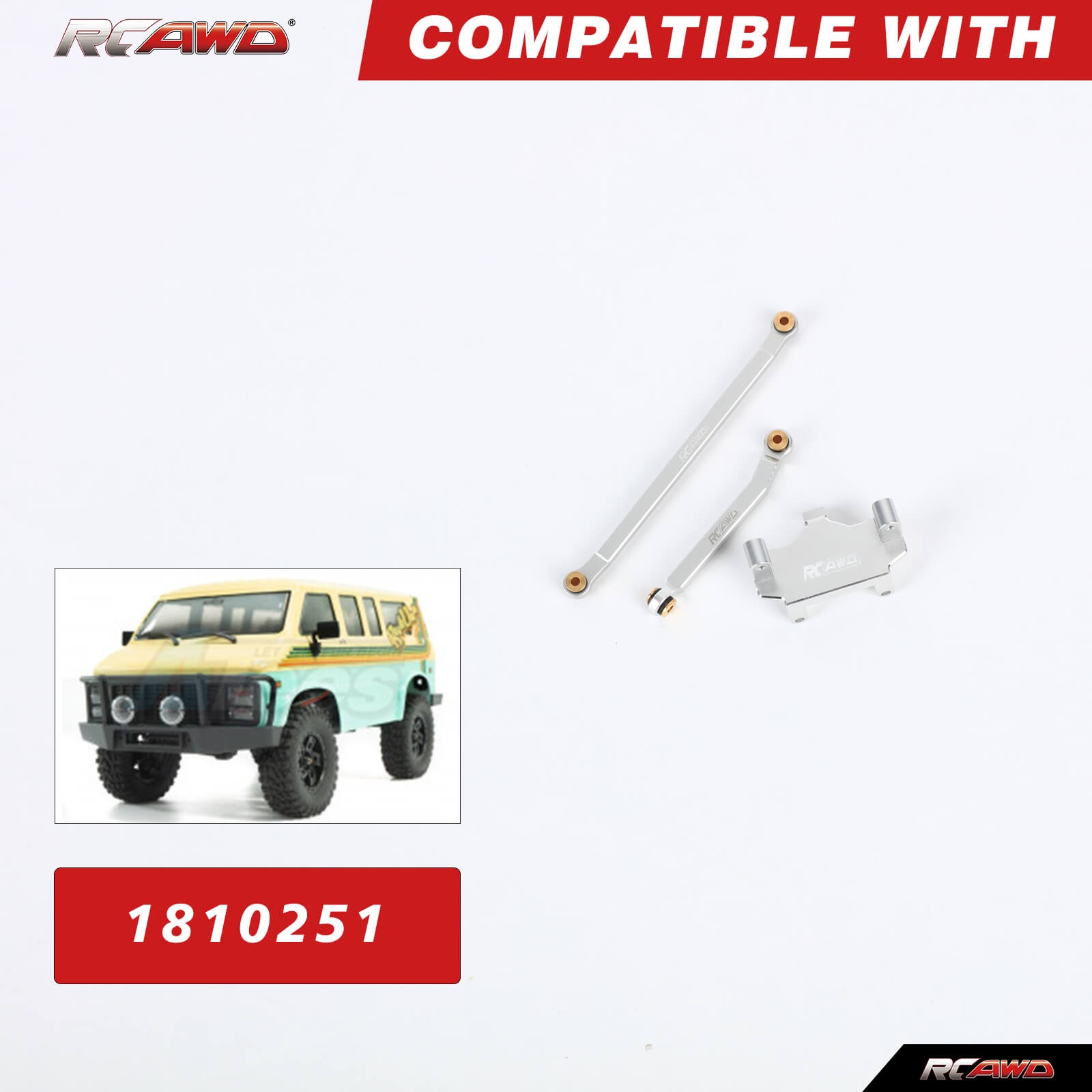 RCAWD Alloy CR18P Servo Mount  - Hobby Rc Van 리뷰 및 가격