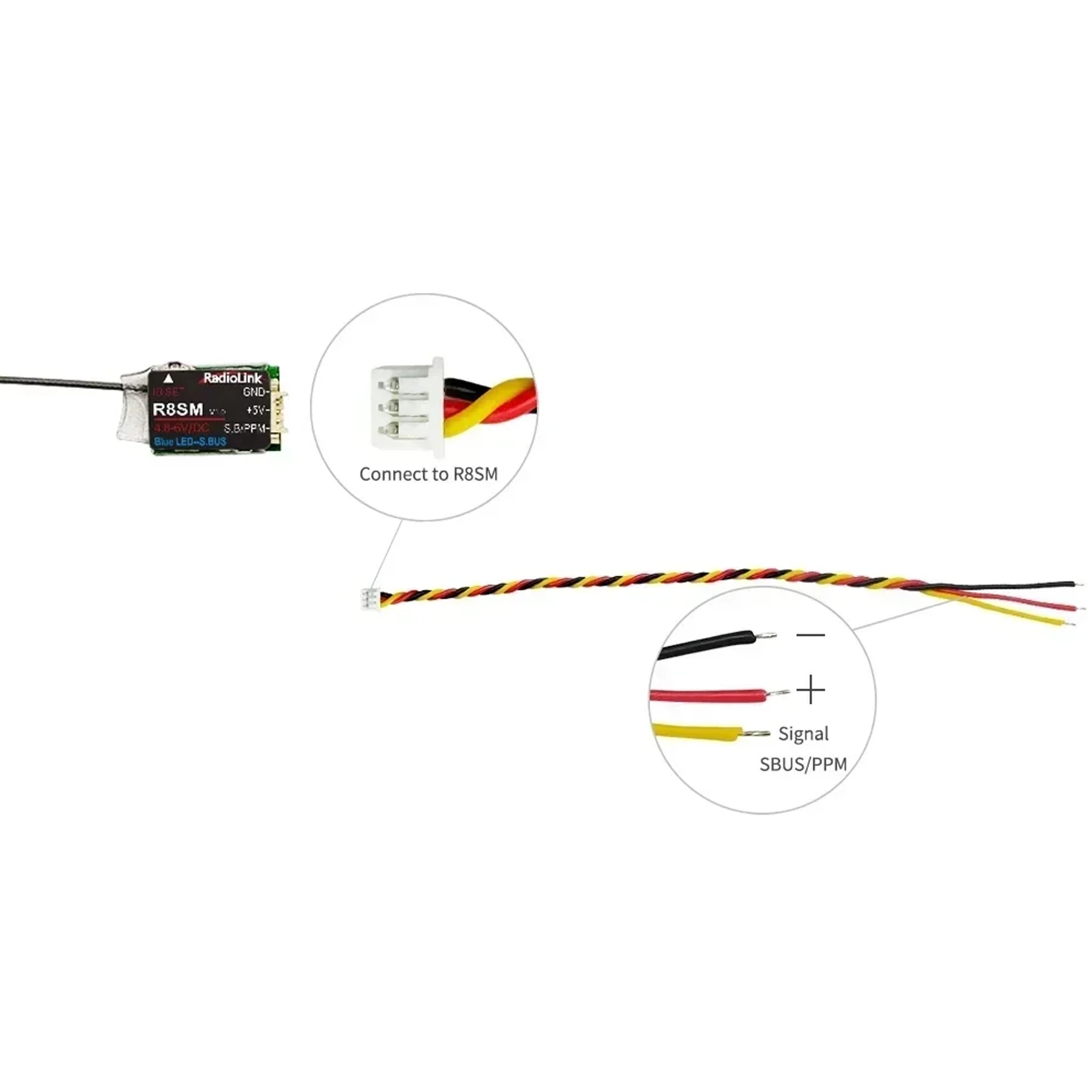 Radiolink R8SM 8 Channels 2.4G - Receiver Sbus 8Ch 리뷰 및 가격