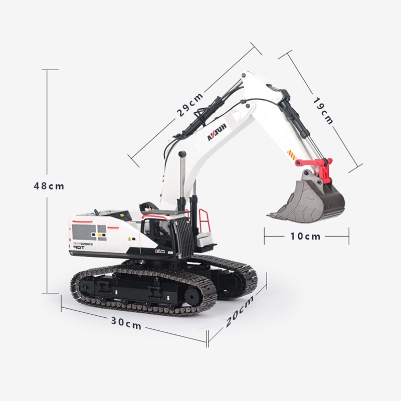 HUINA 1/14 Metal RC Excavator  - Rc Hobby Excavator 리뷰 및 가격