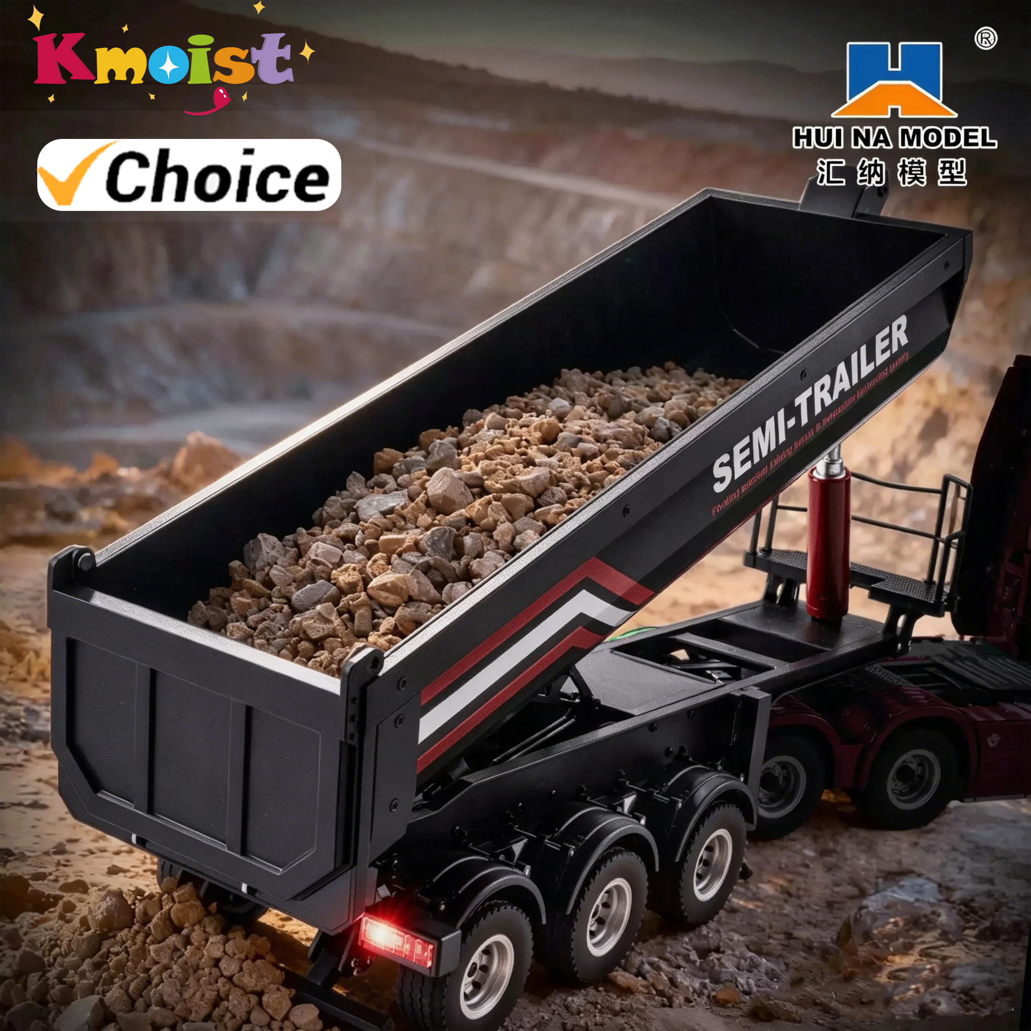 HUINA 1509 1/18 19CH Semi-trai - Hobby Rc Van 리뷰 및 가격