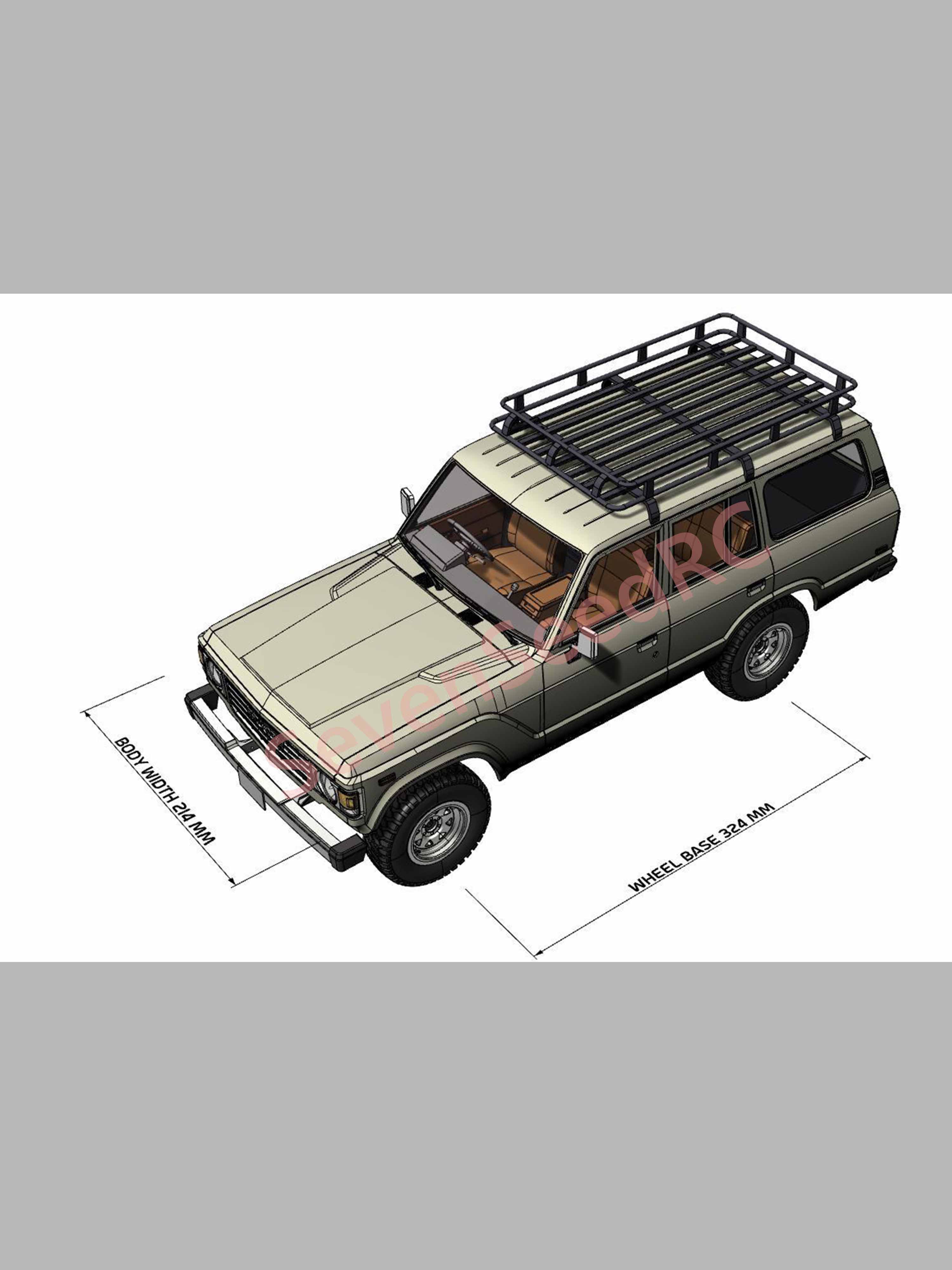3d Printed RC Toyota Land Crui - Rc Hobby Plus 리뷰 및 가격