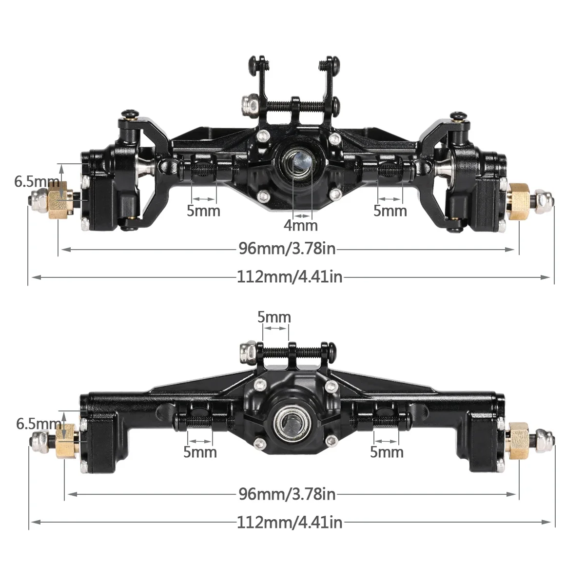 TRX4M Aluminum Front Rear Port - Rc Crawler 4X4 리뷰 및 가격
