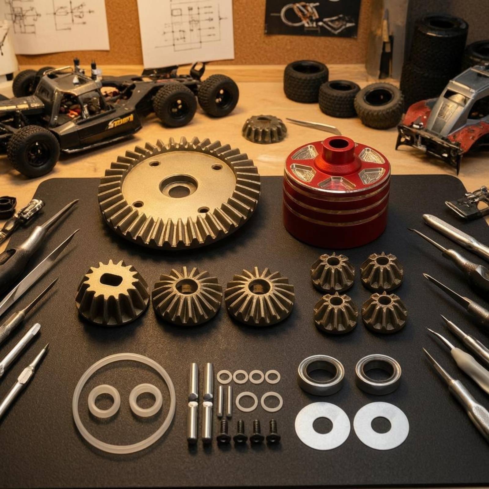 39-Tooth Differential Gear Ass - Rc Hobby Motors 리뷰 및 가격