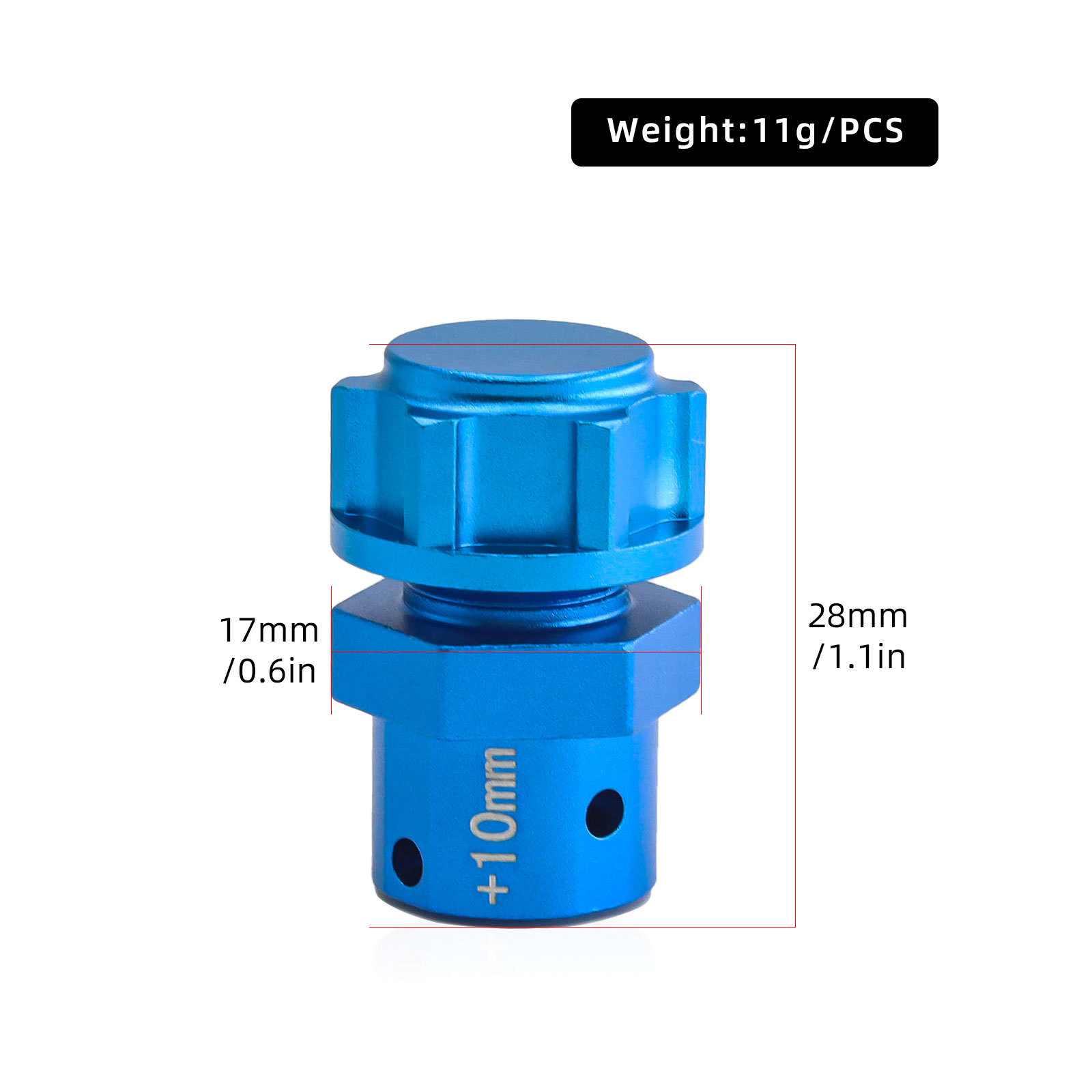 Metal 17mm Extended Wheel Hex  - Wheel Hex Adapter 리뷰 및 가격