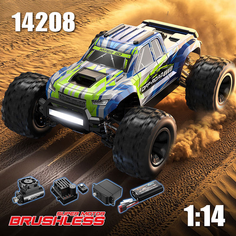 Mjx Hyper Go 1/14  14208 Brush - Rc Hobby Grade Truck 리뷰 및 가격