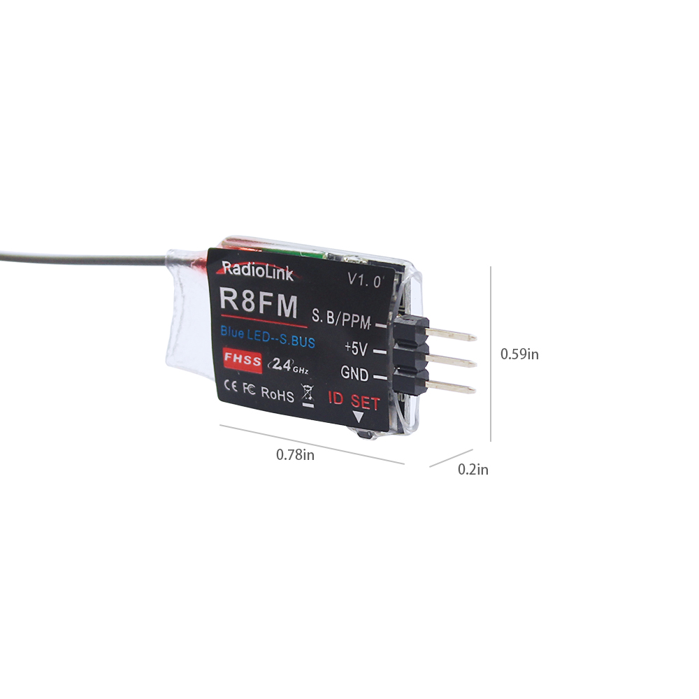 Radiolink 2.4GHz R8FM 8CH RC R - Receiver Sbus 8Ch 리뷰 및 가격
