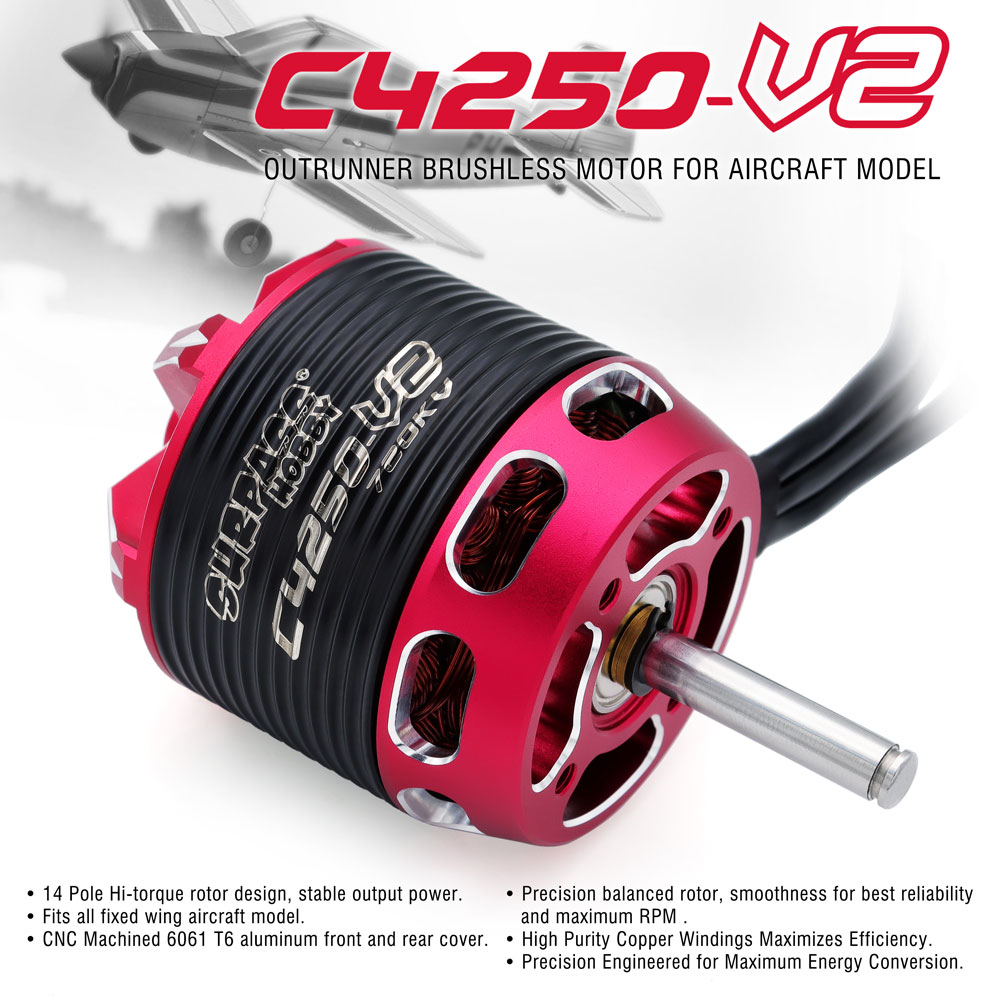SURPASS HOBBY C4240 750KV/850K - Rc Hobby Motors 리뷰 및 가격