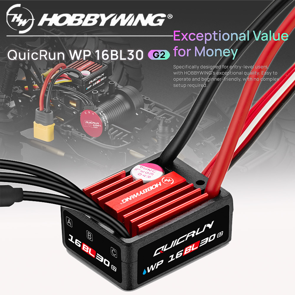 Hobbywing QuicRun WP-16BL30 G2 - Rc Hobby Grade Plane 리뷰 및 가격
