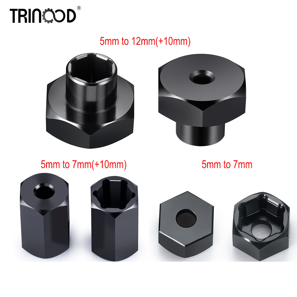 TRINOOD 4Pcs Aluminum Alloy 5m - Wheel Hex Adapter 리뷰 및 가격