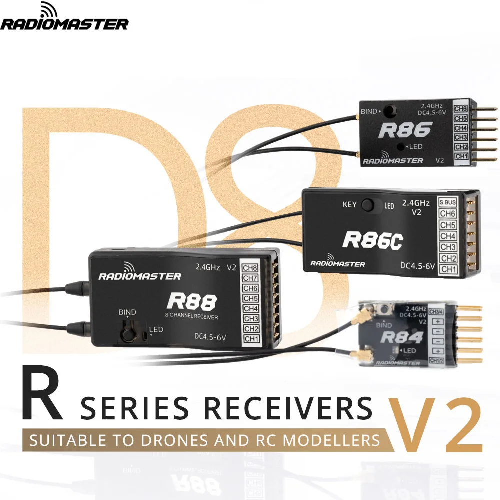 Radiomaster R81 R84 R86 R86C R - Receiver Sbus 8Ch 리뷰 및 가격